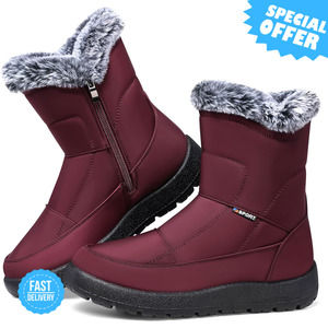 BRAND NEW SHIBEVER Snow Boots: Waterproof, Fur Lined, Anti-Slip Comfort